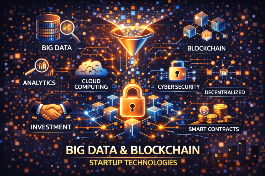 빅데이터와 블록체인 기반 스타트업 기술