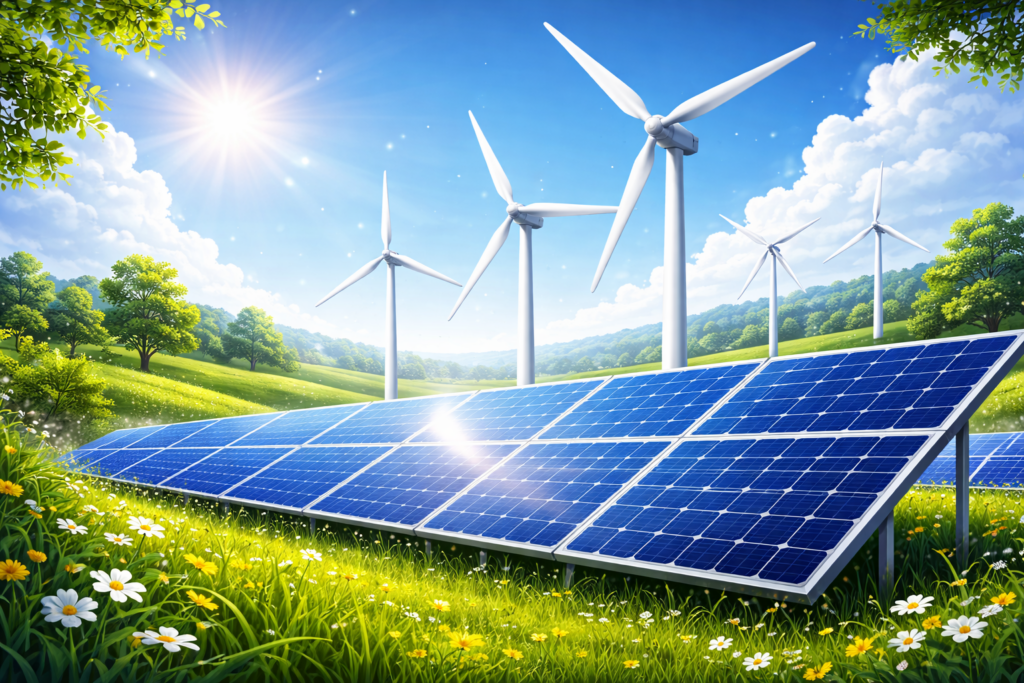 친환경 에너지 산업과 글로벌 경제 변화