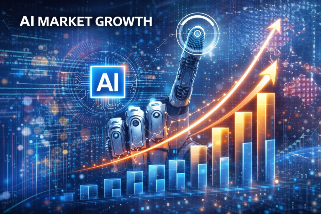 AI 시장 규모 성장과 글로벌 인공지능 산업 확대