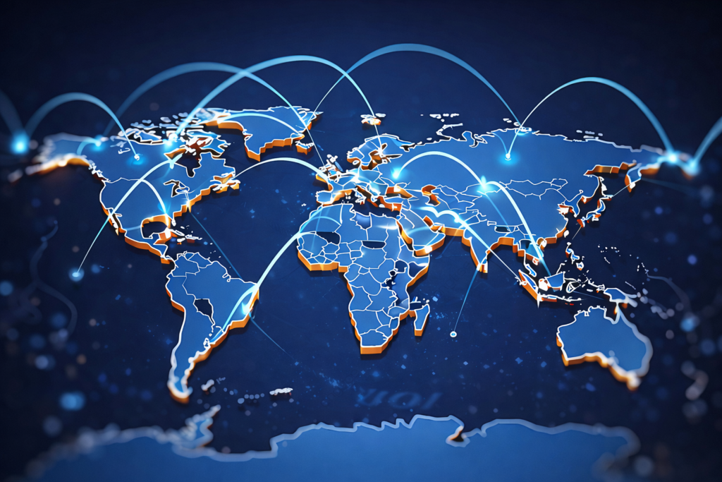 글로벌 스타트업 세계 시장 확장과 디지털 네트워크